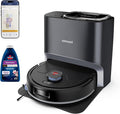 Bissell FlexClean Robot Vacuum &amp Mop with No Tangle Pet Brush Roll LiDAR Navigation &amp Liftable Pad for Pet Hair Removal on Hard Floors &amp Rugs HEPA Filtration and Self-Empty Base 4270