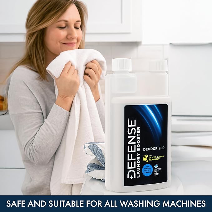 Defense Soap Laundry Additive Deodorizer | Protects Wrestling Jiu Jitsu Bjj Gi Activewear Fabrics from Stains and Odors 32 Fl Oz