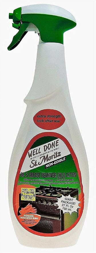 Oil &amp Grease Remover Cold Action - 27 Oz (750 ml) each - Pack of 4