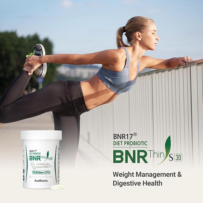BNRThin S30 Lactobacillus Gasseri BNR17 10 Billion CFU Guaranteed 90 Capsules (90 Serving 3 Packs of 30)