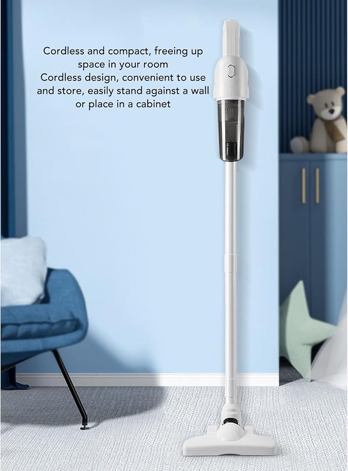Corded Stick Vacuum Cleaner 120W Powerful Motor Lightweight Power Suction Handheld Vacuum Cleaner for Home Car Pet Carpet Hard Floor High Efficiency Filtration System