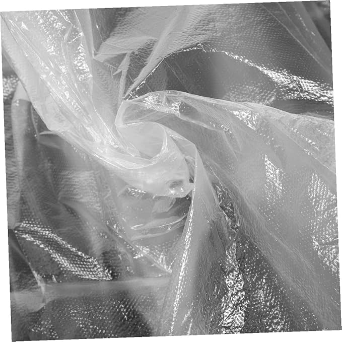 DOITOOL Thickened White Trash Bags 45x50cm 300pcs (30pcs/roll X10) Plastic Garbage Bags for Bathroom and Office Wastebaskets Small Heavy-duty Home Trash Can Liners