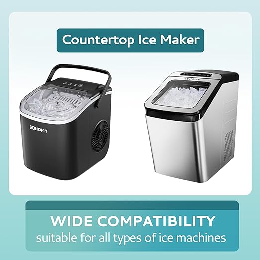EUHOMY Ice Maker Cleaner &amp Descaler | 12 Use &amp Individually Packed for Each Use | Ice Machine Cleaner with Organic Citric Acid Descaling Powder Compatible with All Brands