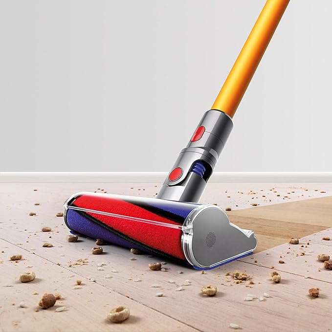 Dyson (214730-01 V8 Absolute Cordless Stick Vacuum Cleaner Yellow