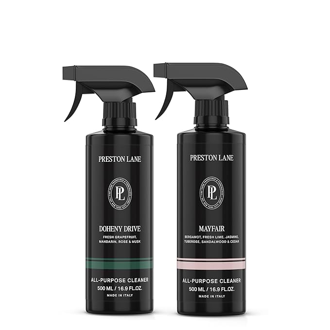 Bundle of Preston Lane The All Purpose Cleaner Multi Surface Spray for Cleaning Mayfair 16.9 Oz + Preston Lane The All Purpose Cleaner Multi Surface Spray for Cleaning Doheny Drive 16.9 Oz