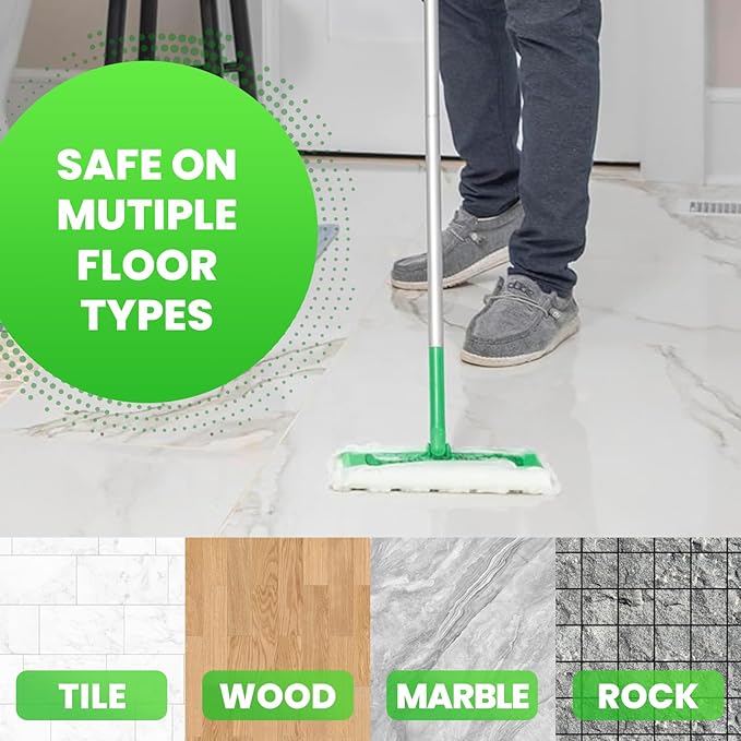 Upgraded Wet Mop Pads for Swiffer Sweeper Wet Mopping Cloths Refills32 Count