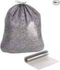45 gal. Heavy Trash Bags Clear Coreless Roll of 250 - 1 Each 8105-01-557-4973