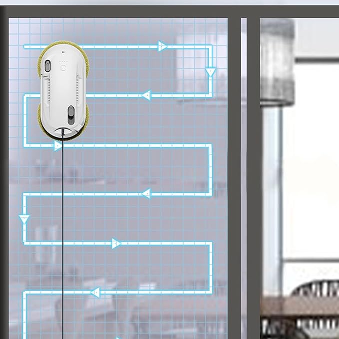 Advanced Window Cleaning Robot With Intelligent Route Planning Intelligent Window Washer For Continuous Performances