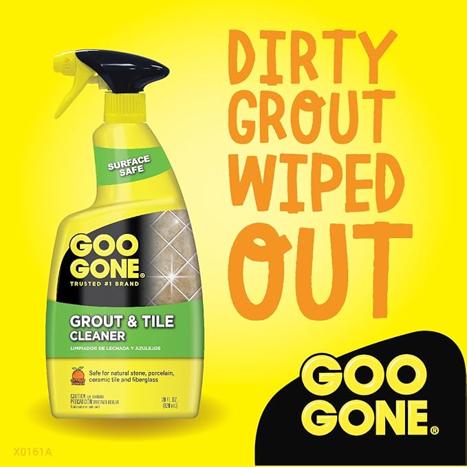 Goo Gone Cleaner Foaming Formula Fast-Acting Citrus Power Works on Unsealed Grout &amp Tile â€“ 6 Pack