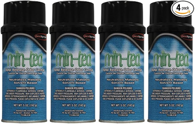Quest 3840 MIN-TEA Solvent-Based Total Release Odor Control (4 Pack)