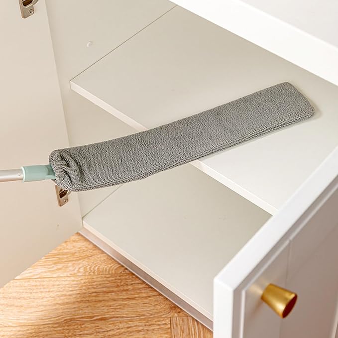 Bendable Collector Soft Microfiber Cloth Under Bed Narrow Gaps Tool Microfiber Duster