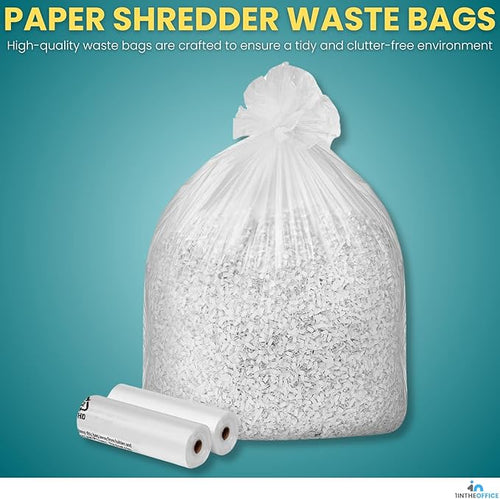 1InTheOffice Shredder Bags 15.8 Gallon Paper Shredder Waste bags 15.8 Gal. 50/Box