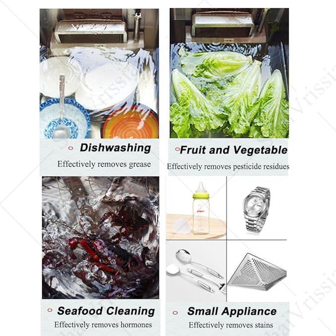360w Multifunctional Sink Dish Washing CleanerDishware Fruits Seafood DishwasherAll Round CleaningDurable MaterialsRestaurant Catering Servicesfor Home Use