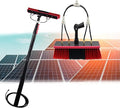 Photovoltaic Solar Panels and Window Cleaning PoleWindow Cleaner KitWater/Hose Fed PoleWindow Cleaning Brush Equipment5.4M/18FT