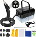 15 in 1 Handheld Steam Cleaner with Handle Button Control 2500W High Pressure Steamer for Cleaning Car Multi-Purpose Portable Steam Cleaner for Home Car Upholstery Cleaning Tools 110V-120V