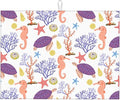 Purple Beach Sea Turtle Dish Drying Mat 18x24 For Kitchen Counter Absorbent Microfiber Dishes Pad Dish Drainer Rack Mats Fast Dry Kitchen Accessories