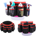 Bucket Cleaning Tool OrganizerWash Tool Caddy 5-Gallon Organizer5 Gallon Bucket Holder Cleaning Supplies for Housekeeping