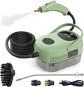 Decdeal Pressurized Handheld Steam Cleaner with 8pcs Accessories Smart Touch Screen 6 Levels Adjustable Deep Cleaning Steamer