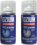 Ozium Air Sanitizer 2 oz Car Fogger: Single-Shot Smoke Odor Eliminator &amp Car Air Freshener (Original+That New Car Smell 2 Pack Variety)