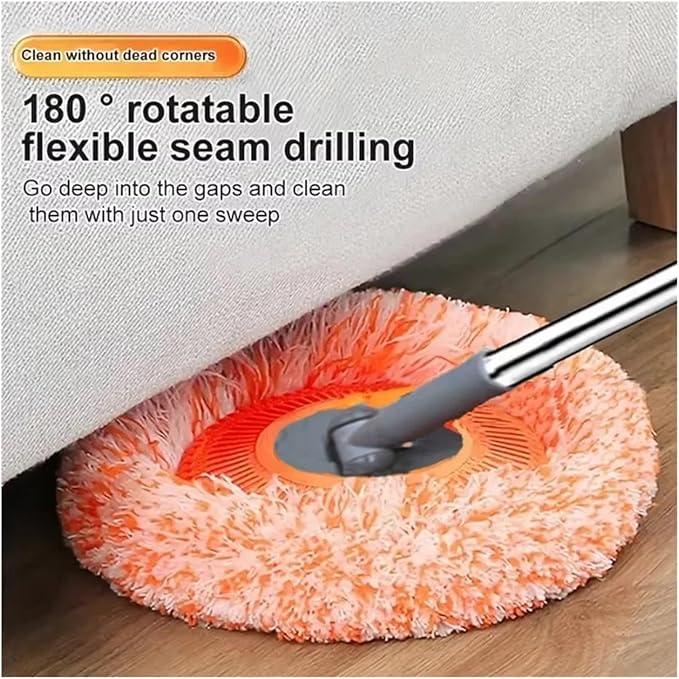 1 Set of Retractable Wet and Dry Ceiling Mop with 4 Heads Dust  Floor Wall Tile Glass Window Car Cleaning