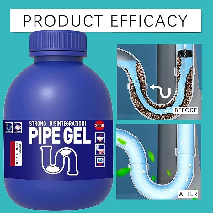 Pipe Drain CleanerLiquido Para Destapar TuberiasExtra Strength Drain Clog Remover Liquid CloggedFor DredgingFor KitchenBathroomShower CleanerOpener Kit