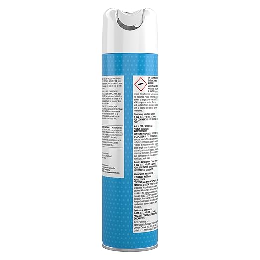 Diversey Good Sense Air Freshener - Water Based Odor Eliminating Spray - Sunshine Linen (6 Pack)