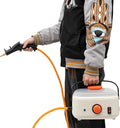 Handheld Steam Cleaner 250ml Tank 3-Bar Pressure Portable Multi-Surface Steamer for Kitchen Bathroom Tile Grout Sofa Window Car Seats 9-Piece Attachments 1000W Quick Heat 3m Cord