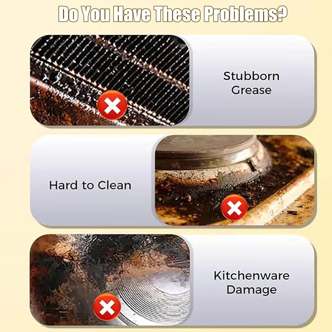 2025 New Greasy Dirt Clean Spray Multifunctional Powerful Kitchen Foam Clean for Oven Household Stove Kitchen &amp More (3)