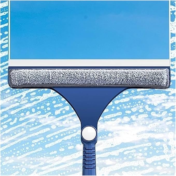 Glass Cleaning Tool Household Window Wiper Adjustable Long Handle