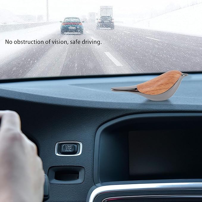Small Bird Car Aromatherapy Diffuser Decor with Enhance Car Air Pleasant with Charm in Home and Office