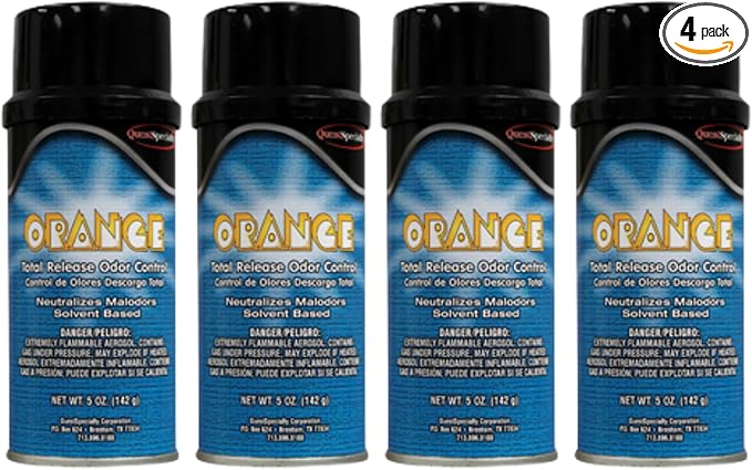 Quest 3280 ORANGE Total Release Odor Control (4 Pack)