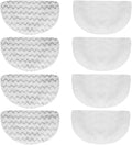 8 Pack Replacement Steam Mop Pads for Bissell Powerfresh Steam Mop 1940 1440 1544 1806 2075 Series Model 19402 19404 19408 19409 1940a 1940f 1940q 1940t 1940w B0006 B0017 Washable Cleaning Pads