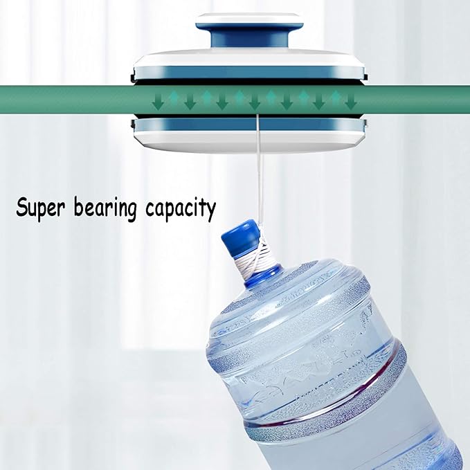 Magnetic Window Cleaner Double-Side Magnetic Glass Cleaner Adjustable Magnetic Wipe The Glass Artifact HouseholdHigh-Rise Window Cleaning Cleaning Tools with 16 Accessories