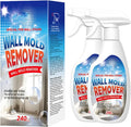 Lanenow Wall Stain Cleaning Spray Highly Effective Wall Cleaner Spray Multi-Surface Cleaning Solution for Walls Wood Tile Fabric Bathroom and Kitchen Use (2pcs)