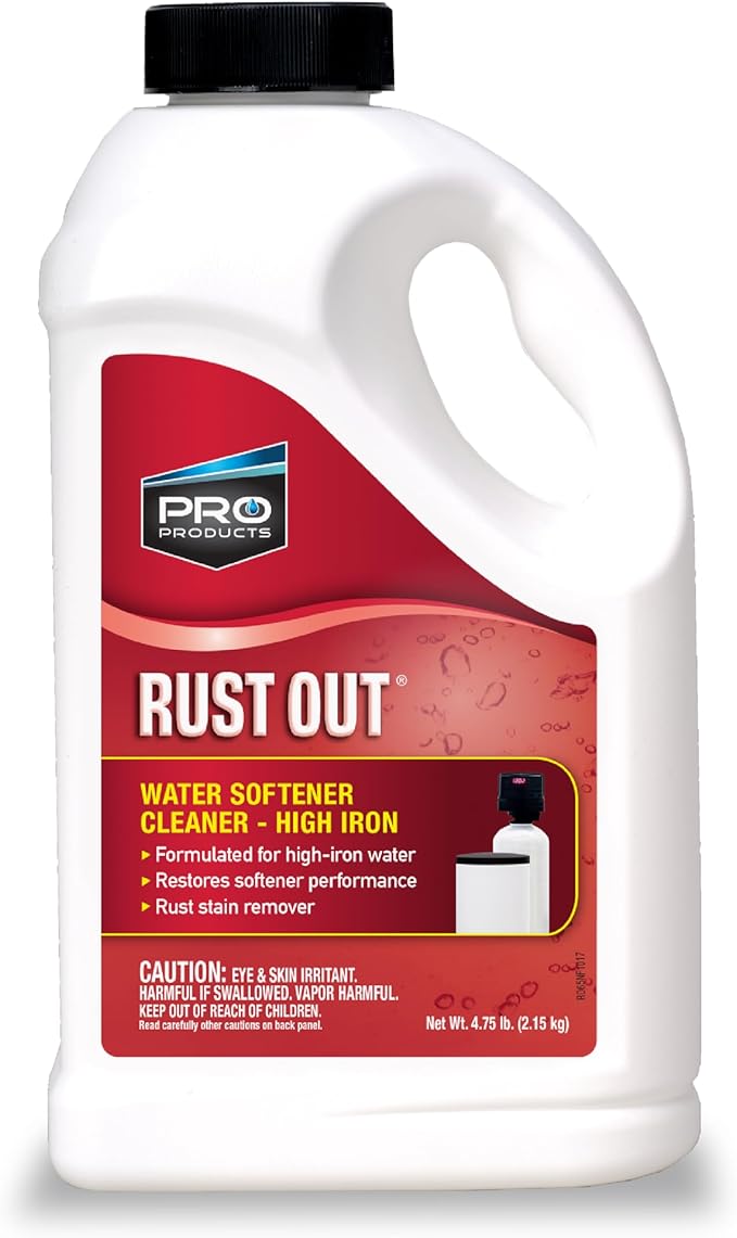 Pro Products - RO05B RO65N Rust Out Water Softener Cleaner And Iron Remover 4.75 lb.