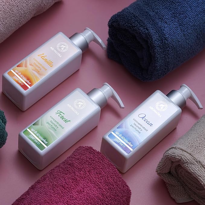 Concentrated Laundry Perfume Forest 200ml - Liquid Perfume Laundry - Linen Freshener - Laundry Scent Booster - Cotton Perfume - Washing Fragrance - Fresh and Long Lasting Scent