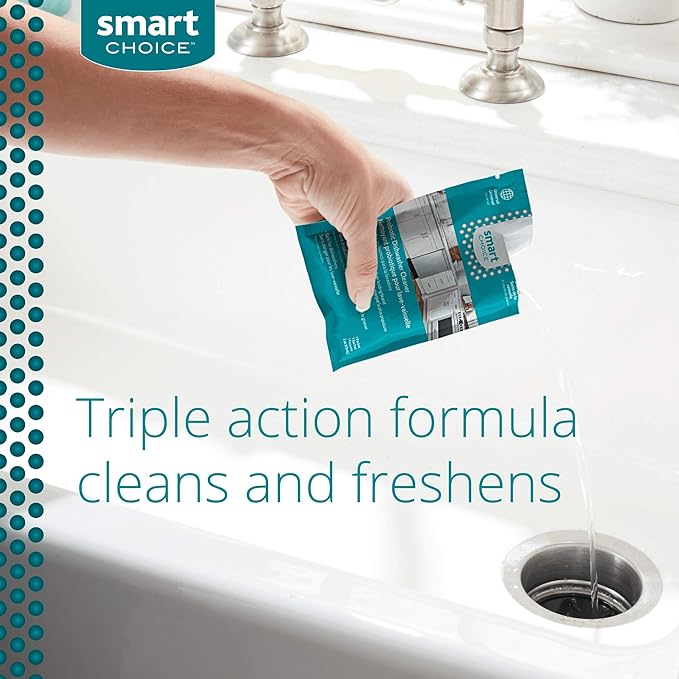 Smart Choice 10SCPROS02 Sink and Disposer Cleaner 6 Treatments