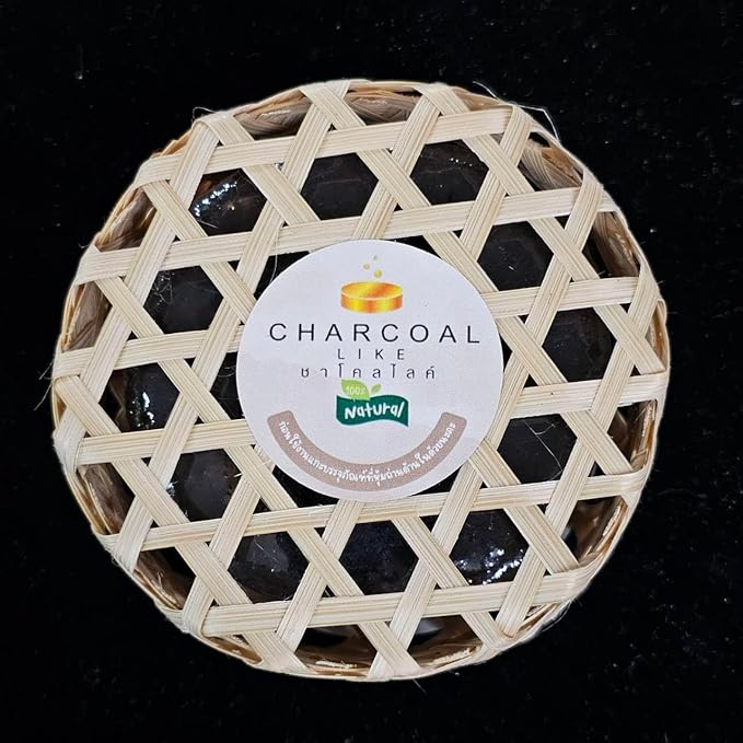 Charcoal Like Bamboo Charcoal Air Purifier Bag 40g – Natural Odor Absorber &amp Moisture Eliminator Deodorizer for Car Closet Bathroom Refrigerator &amp Shoes Cabinet Eco-Friendly Air Freshener