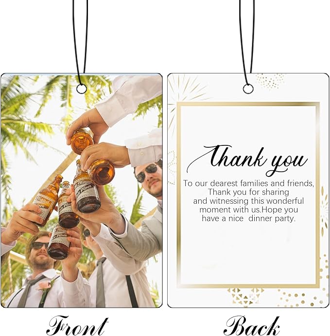 500 PCS Custom Logo Air Freshener Bulk Personalized Car Air Fresheners for Business Branding Real Estate Agents Dealerships and Events