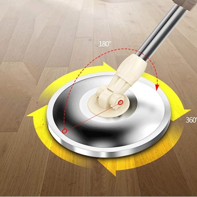 Microfiber Mop Floor Cleaning System-Washable Pads for Hardwood Laminate and Tile with Soft Padding and Handles Suitable for Wood Walls Kitchens