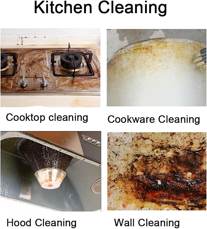 Handheld Electric Steam Cleaning Machine 1600W High Temperature Pressurized Steam Cleaner 1000ml Portable Cleaning Steamer for Kitchen Hood Bathroom Wall Kitchenware Cooker Top ( Color : Silver )