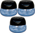 Bluonics Fresh Aire 3-Pack Water Air Washer Air Revitalizer &amp Freshener with Night Light 7 LED Changing Colors &amp White Noise