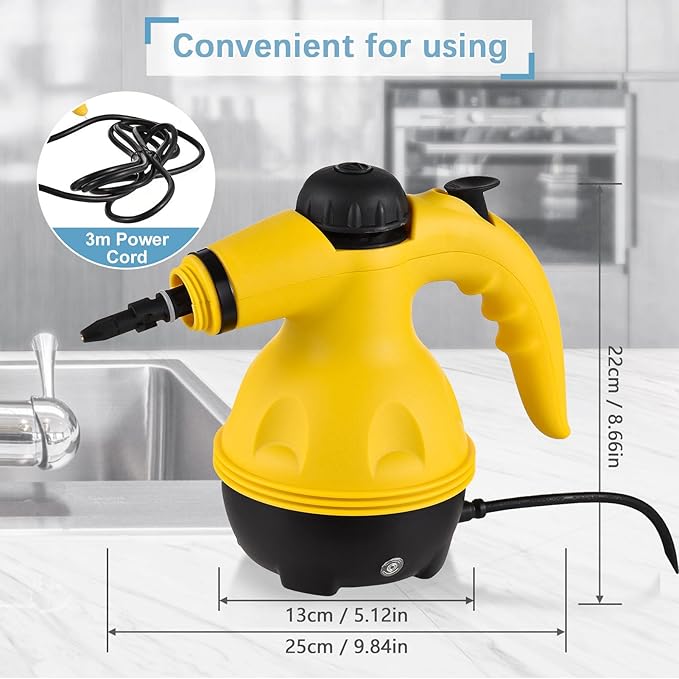 Steam Machine Portable Steam Cleaner for Car for Bathroom (US Plug 110V)