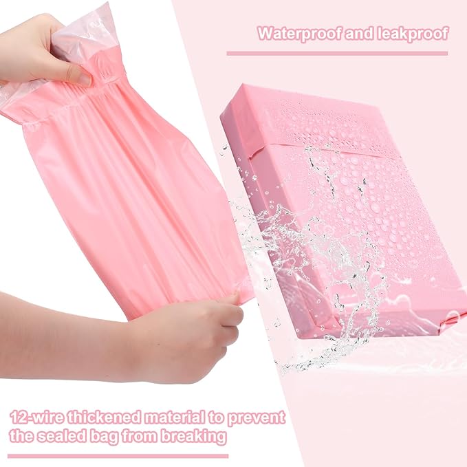 300 Pcs Ostomy Pouch Disposable Bag 7.87 x 13.78 Inches Ostomy Pouch Disposal Bags High Sealing Prevent Odours Leakage Supplies Anti Peeping Disposal Sacks for Colostomy Waste Bags Nappies