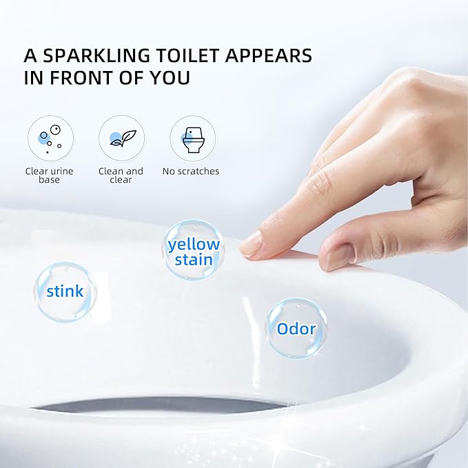 Toilet Cleaner 17.64oz Toilet Bowl Cleaners Powder Bathroom Cleaner for Urinals Washbasins Tile Walls