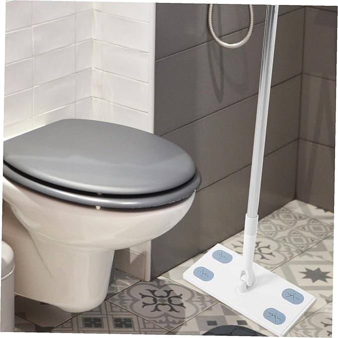 Electrostatic Dust Mop with Retractable Handle Detachable No-wash Floor Cleaning Mop for Efficient Dust Removal for Hardwood Tile Vinyl Floors