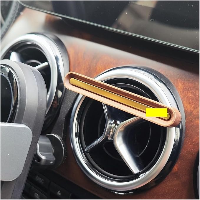 1pc Car Fragrance Diffuser - Long Lasting Alloy Air Freshener for Aromatherapy &amp Car Interior Decoration(G)