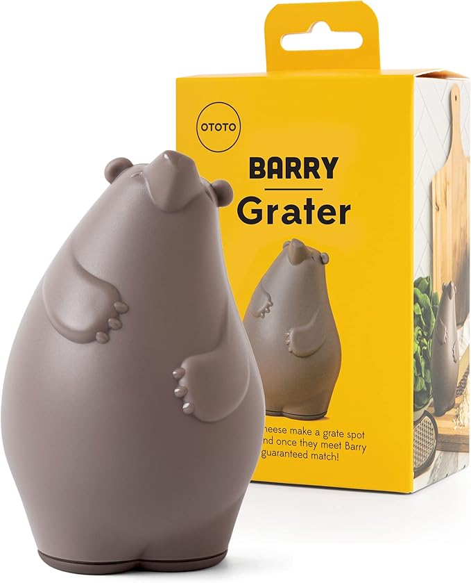 OTOTO Bundle of 2 Dracowave Dragon Microwave Cleaner + Barry Bear Grater Cute Kitchen Gadgets Cute Gifts