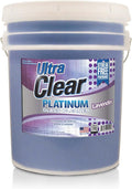 Ultra Clear Platinum Glass Cleaner Crystal Clear Streak-Free Shine Polished Finish for Commercial and Residential Use Lavender Fresh 5 Gallons