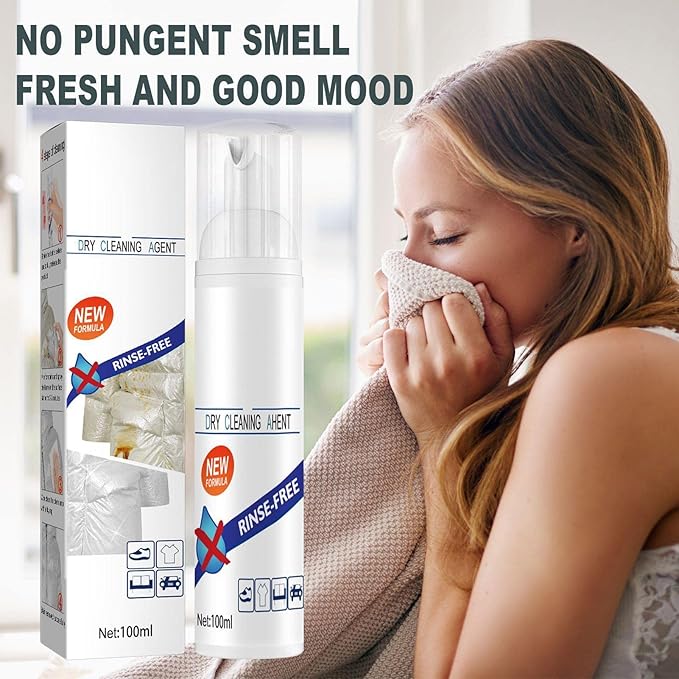 Mattress Stain Remover Extra Strong Stain Eraser Fabric Cleaner Removes Deep Sitting Stains - Dry Wash Spray All Purpose Washing-Up Liquid for Almost All Types of Fabrics